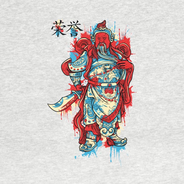 Guan Yu God of War Chinese Style by NiceIO